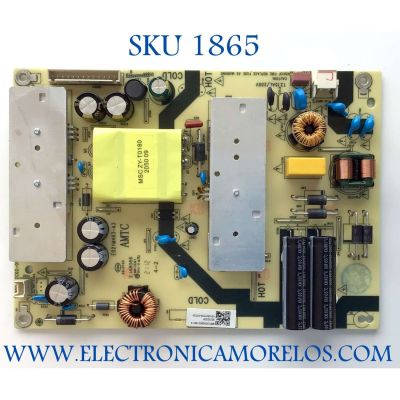 FUENTE PARA TV INSIGNIA NUMERO DE PARTE TV3903-ZC02-01 / E021M463-A3 / KB-5150 / E168066 / PANEL JE415D3HA0L / MODELO NS-42F201NA22